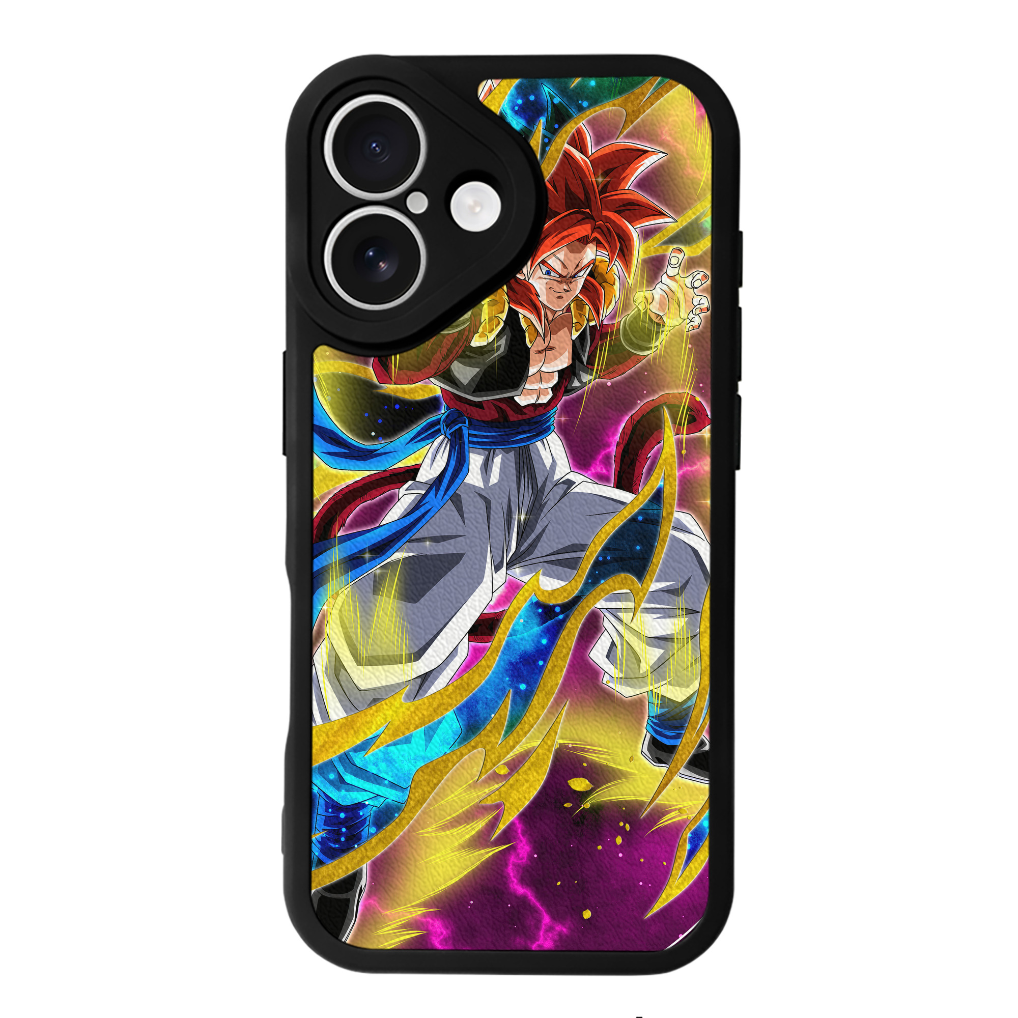 （画像用） ドラゴンボール DRAGON BALL 【iPhone 16シリーズ対応】シリコンスマホケース（レザー調） 材質：シリコン